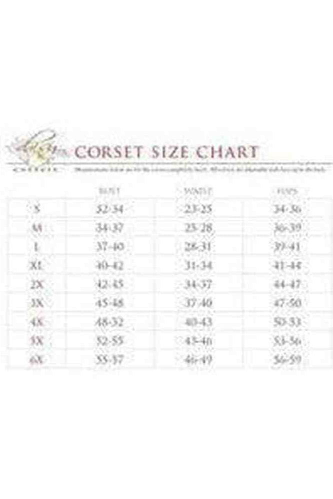 Fuchsia Holo Lace - Up Skirt - Daisy Corsets