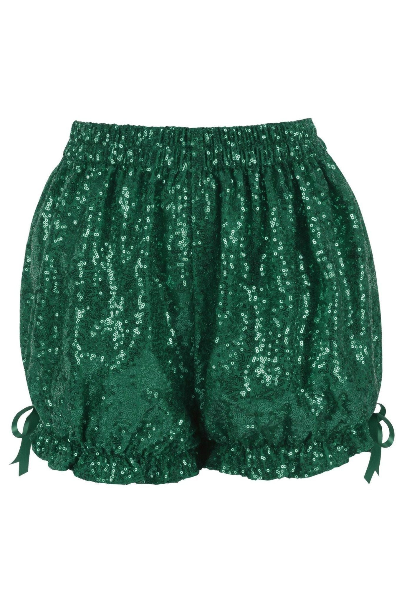 Green Sequin Bloomers - Daisy Corsets