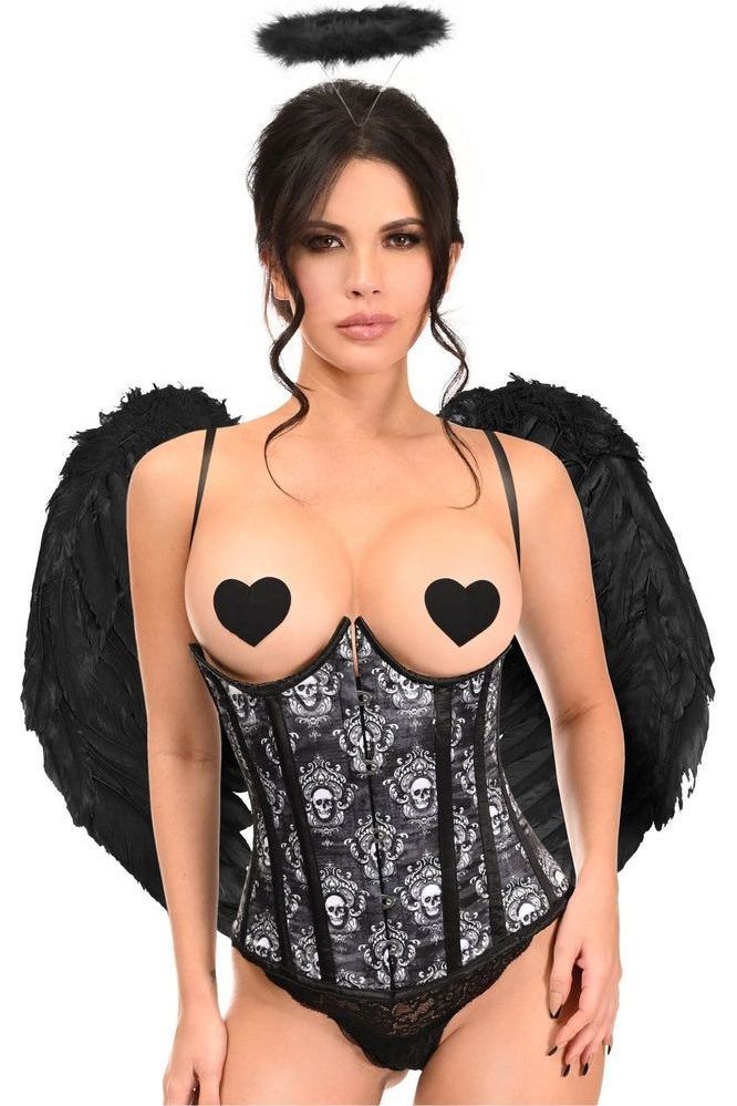 Lavish 3 PC Gothic Dark Angel Corset Costume - Daisy Corsets