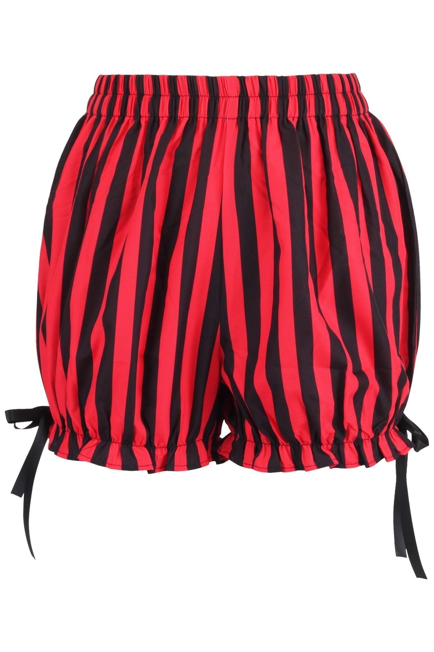 Red/Black Striped Bloomers - Daisy Corsets