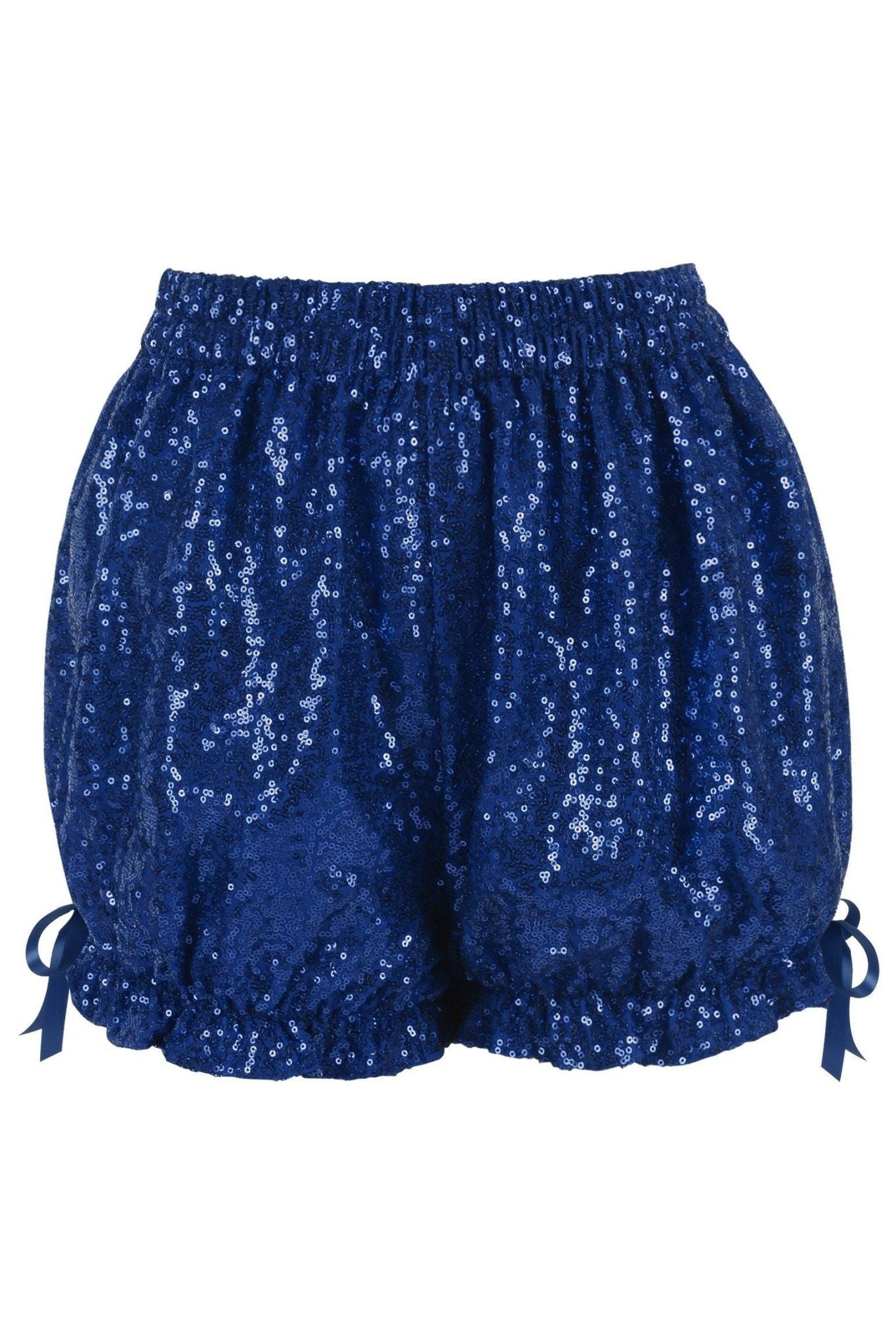 Royal Blue Sequin Bloomers - Daisy Corsets