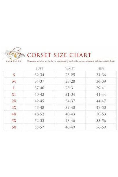 Lavish 2 PC Lavender Holo Bustier & Skirt Set - Daisy Corsets