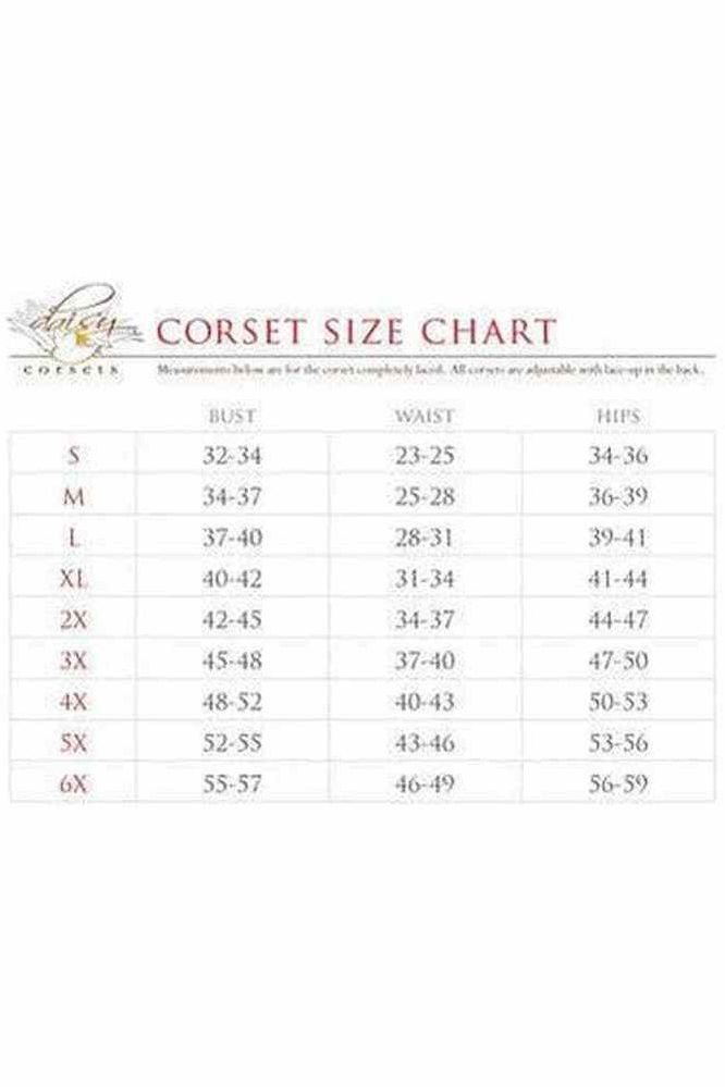 Lavish 4 PC Midnight Witch Corset Costume - Daisy Corsets