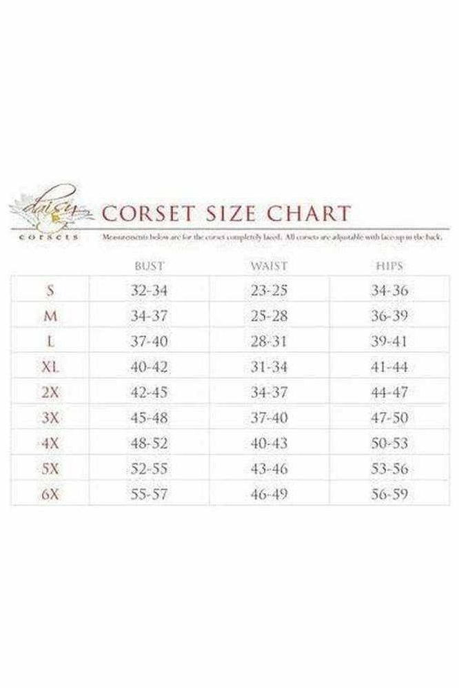 Lavish Black Faux Leather Underwire Cincher Corset - Daisy Corsets