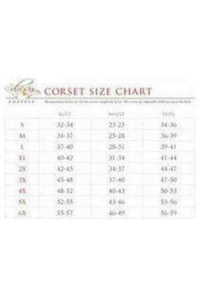 Lavish Butterfly Print Mesh Open Cup Waist Cincher - Daisy Corsets