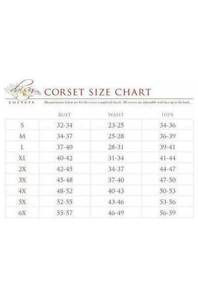Lavish Lavender Mesh Open Cup Waist Cincher - Daisy Corsets