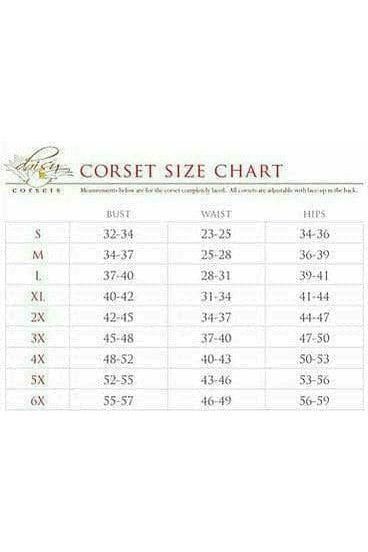 Lavish Plum Brocade Corset - Daisy Corsets