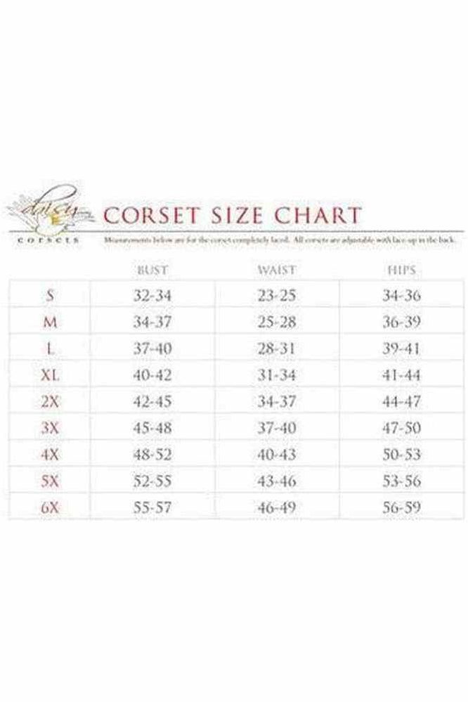 Top Drawer 4 PC Fallen Angel Corset Costume - Daisy Corsets