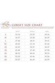 Top Drawer Black Brocade Steel Boned Underbust Corset w/Chains and Clasps - Daisy Corsets