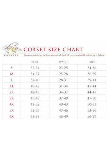 Top Drawer Red Patent Steel Boned Collared Bustier Top - Daisy Corsets