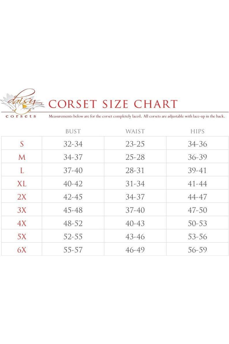 Top Drawer White Brocade & Lace Steel Boned Corset w/Cap Sleeves - Daisy Corsets