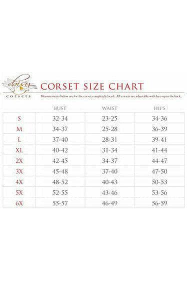 Top Drawer White Satin Steel Boned Corset Dress - Daisy Corsets