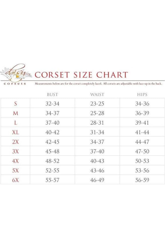 Top Drawer White/Red Vinyl Patent PVC Underwire Curvy Cut Cincher Corset - Daisy Corsets