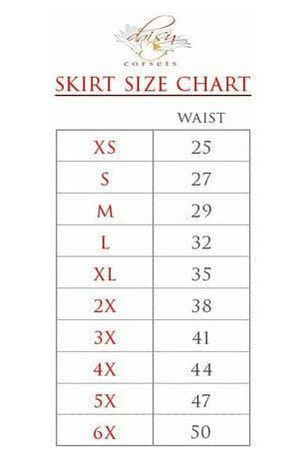 Unicorn Stretch Lycra Skirt - Daisy Corsets