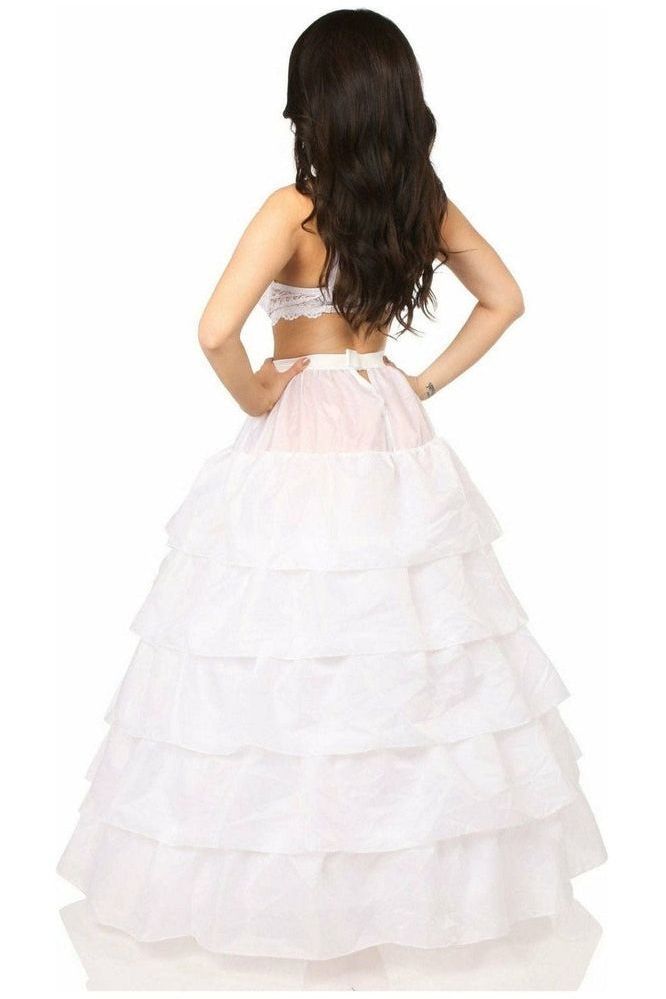 White Hoop Skirt - Daisy Corsets